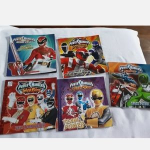 Power Rangers book lot